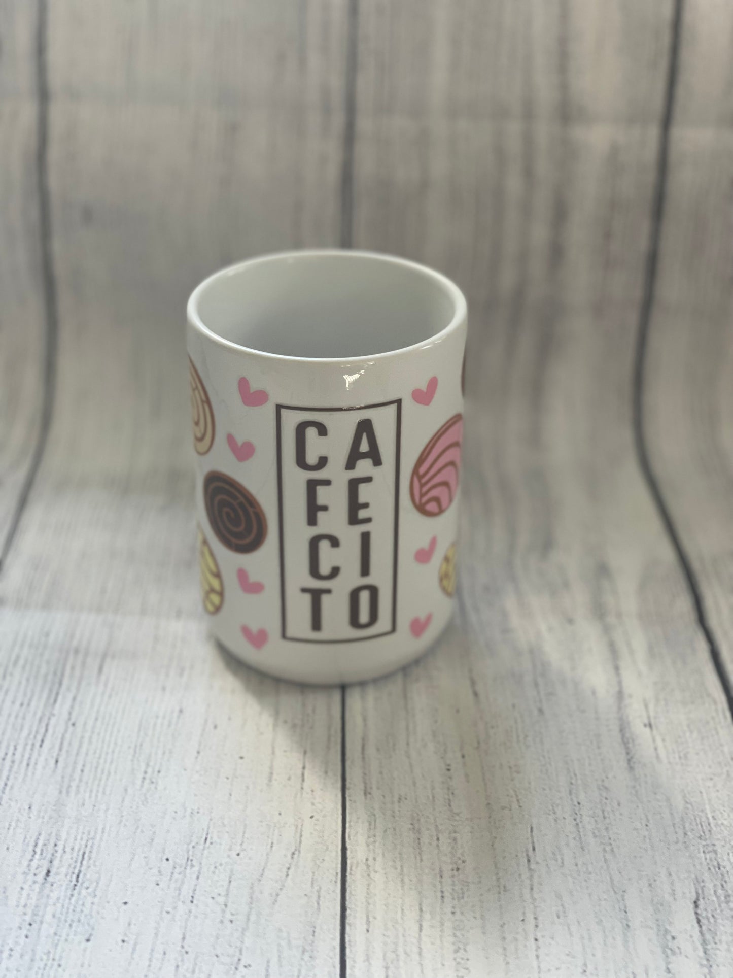 Cafecito y Conchas Mug
