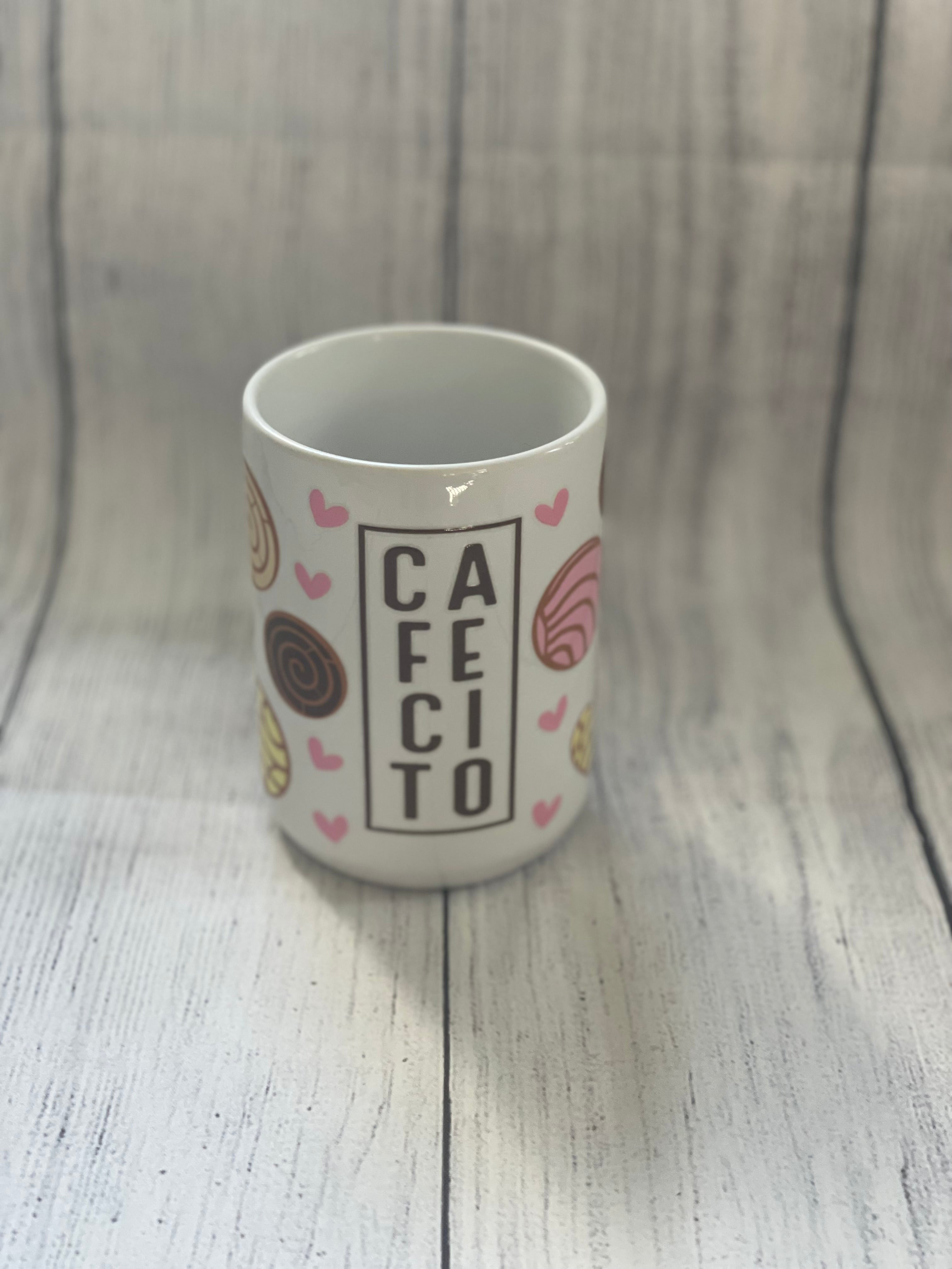 Cafecito y Conchas Mug